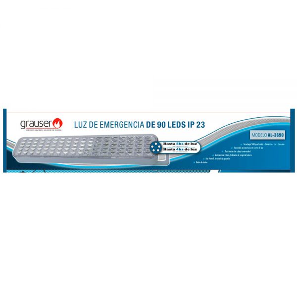 Caja de luz led de emergencia