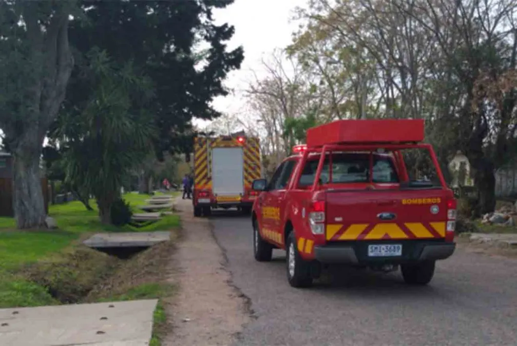 En este momento estás viendo Incendio en una vivienda de Parque del Plata