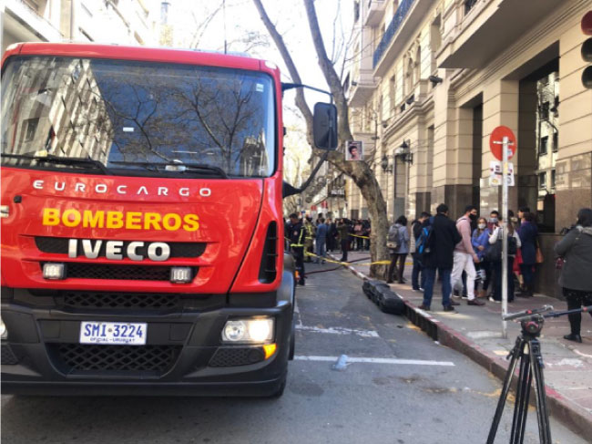 En este momento estás viendo Incendio en Palacio de los Tribunales dañó documentación archivada, informó el Poder Judicial