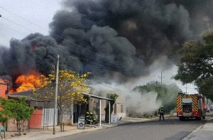 Lee más sobre el artículo Incendio provocó pérdidas totales en una vivienda en Melo